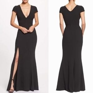 DRESS THE POPULATION‎ KARLA GOWN BLACK XS